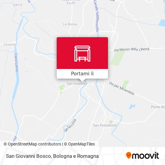 Mappa San Giovanni Bosco