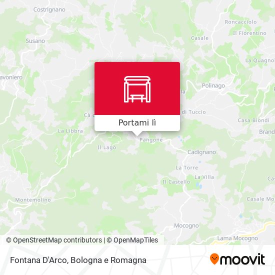 Mappa Fontana D'Arco