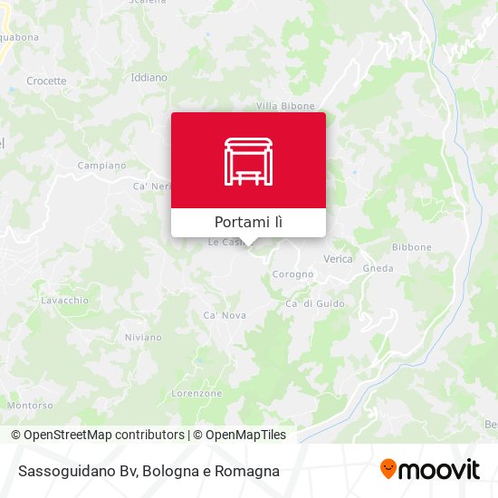 Mappa Sassoguidano Bv