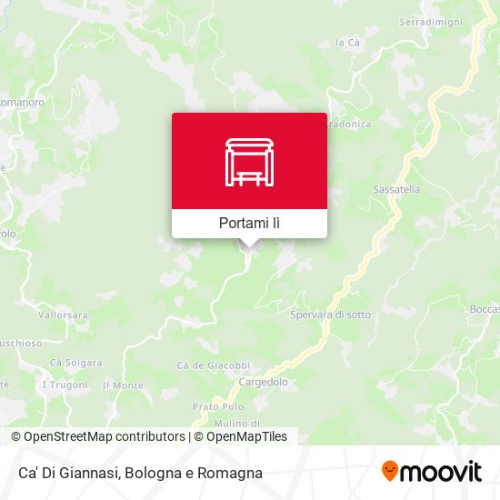Mappa Ca' Di Giannasi