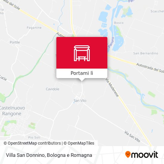 Mappa Villa San Donnino