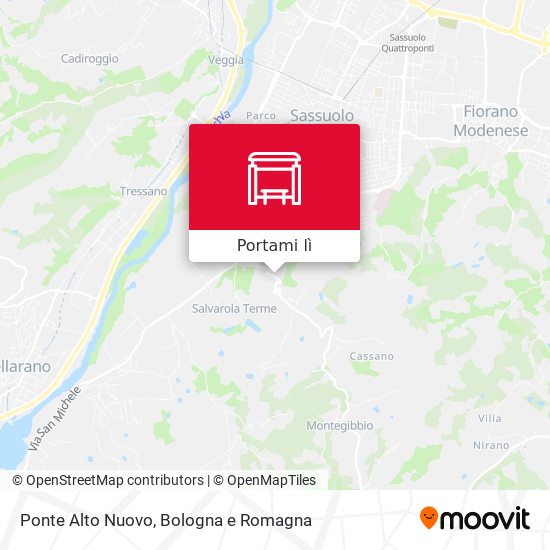 Mappa Ponte Alto Nuovo
