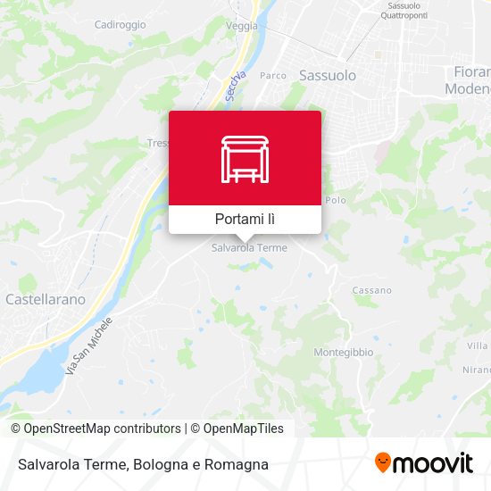 Mappa Salvarola Terme