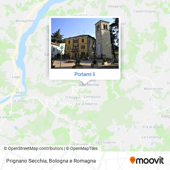 Mappa Prignano Secchia