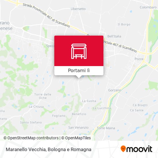 Mappa Maranello Vecchia