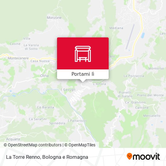 Mappa La Torre Renno