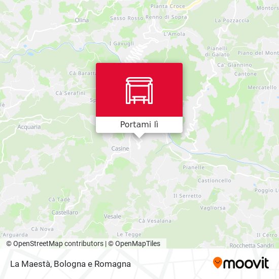 Mappa La Maestà