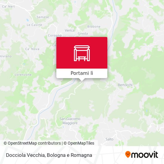 Mappa Docciola Vecchia