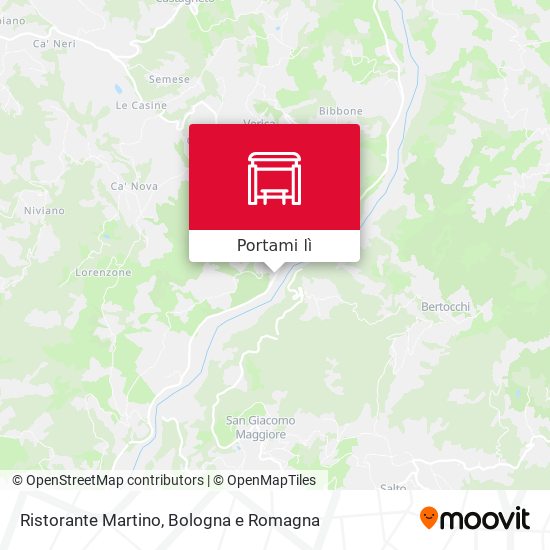 Mappa Ristorante Martino