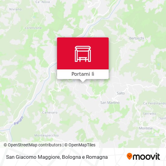 Mappa San Giacomo Maggiore