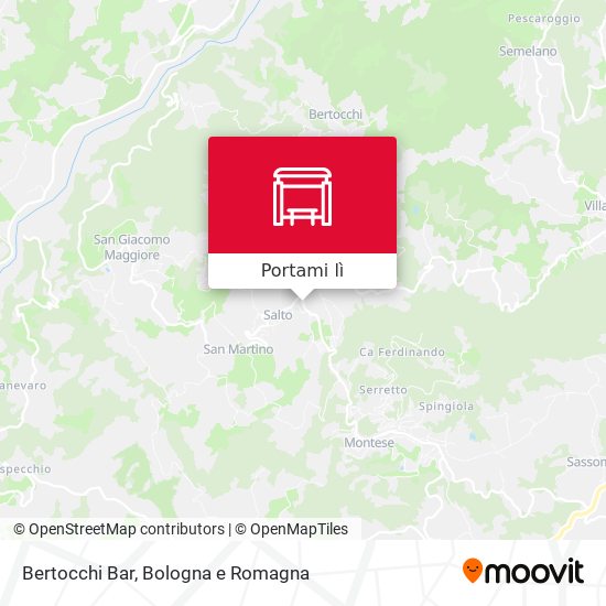 Mappa Bertocchi Bar