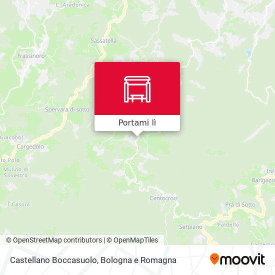 Mappa Castellano Boccasuolo