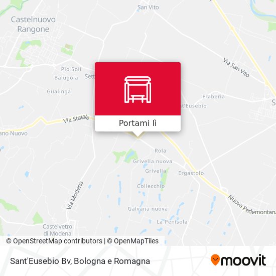 Mappa Sant'Eusebio Bv
