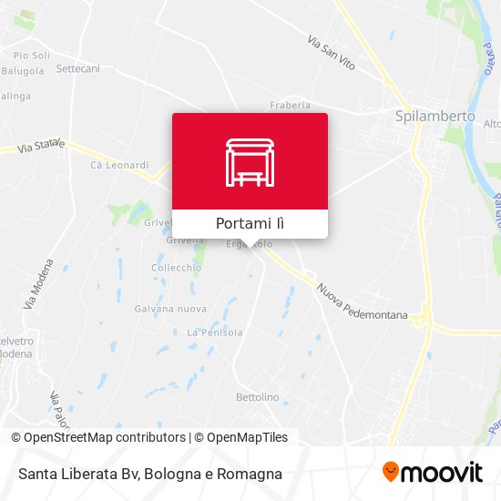 Mappa Santa Liberata Bv