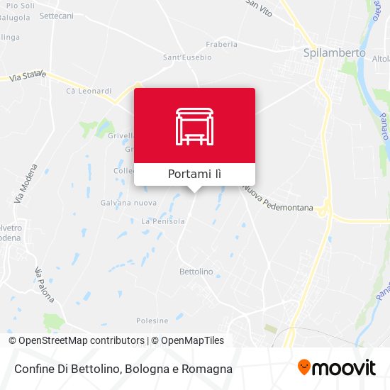 Mappa Confine Di Bettolino
