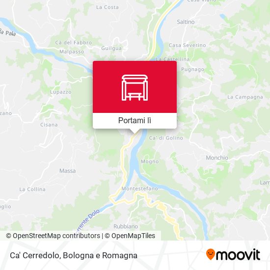 Mappa Ca' Cerredolo