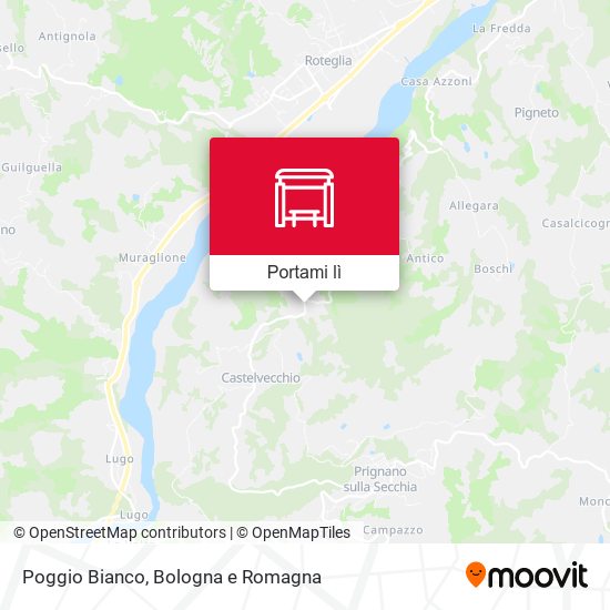 Mappa Poggio Bianco
