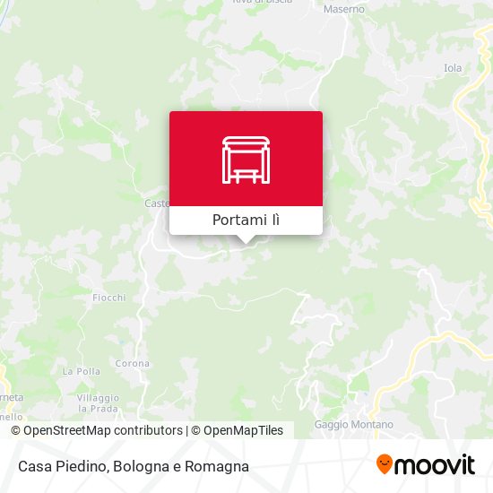 Mappa Casa Piedino