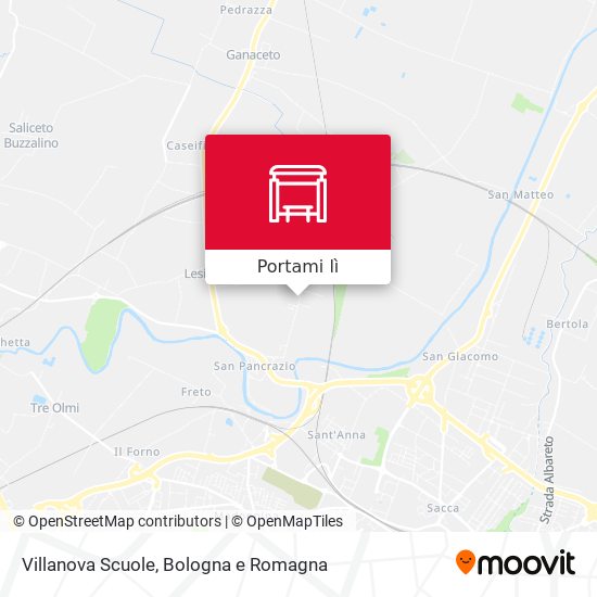 Mappa Villanova Scuole