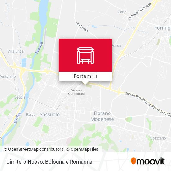 Mappa Cimitero Nuovo