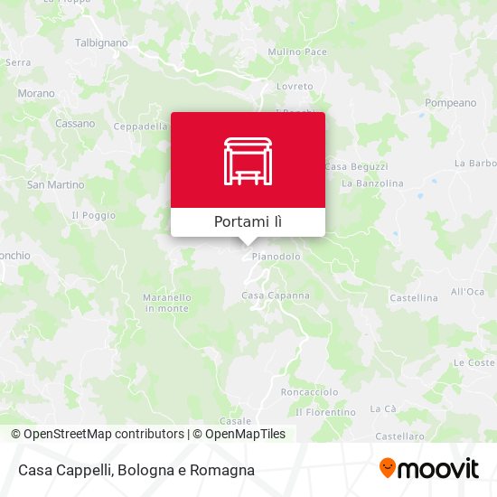 Mappa Casa Cappelli
