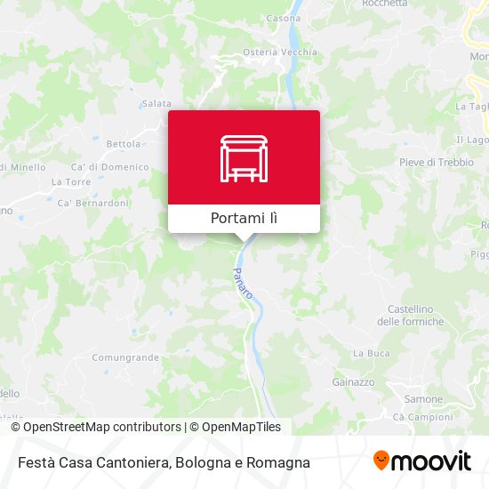 Mappa Festà Casa Cantoniera