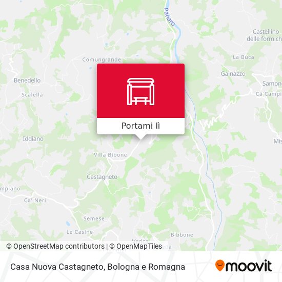 Mappa Casa Nuova Castagneto