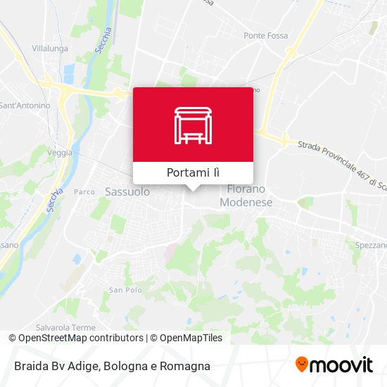 Mappa Braida Bv Adige