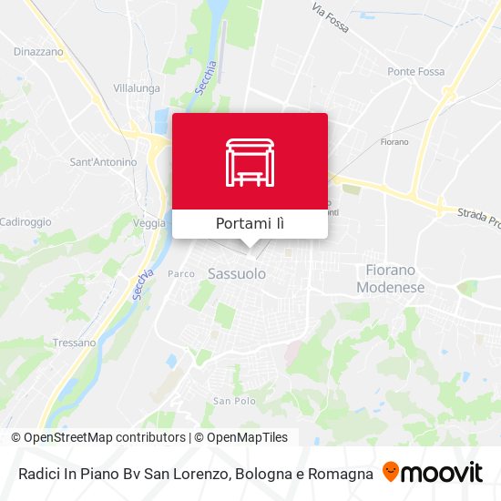 Mappa Radici In Piano Bv San Lorenzo