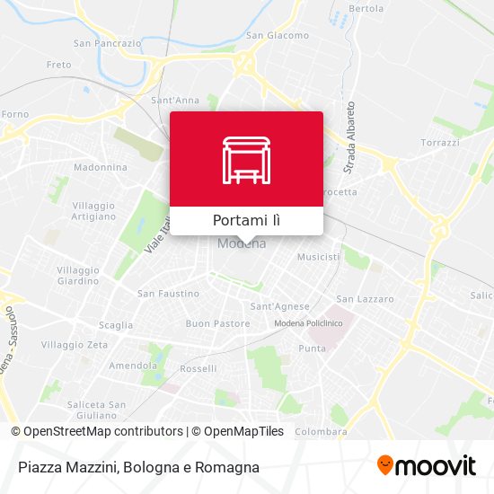 Mappa Piazza Mazzini