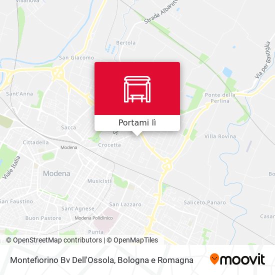Mappa Montefiorino Bv Dell'Ossola