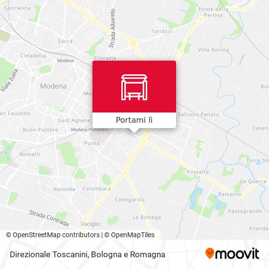 Mappa Direzionale Toscanini