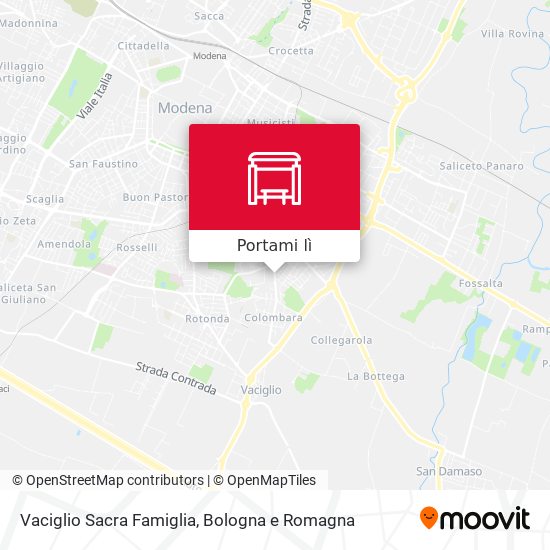 Mappa Vaciglio Sacra Famiglia