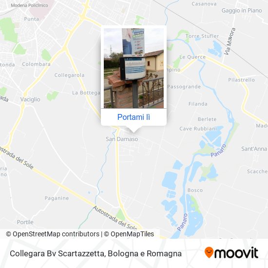 Mappa Collegara Bv Scartazzetta