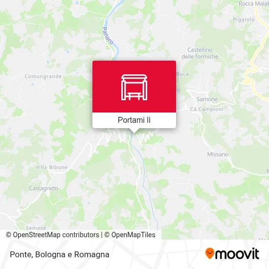 Mappa Ponte