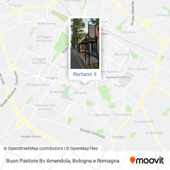 Mappa Buon Pastore Bv Amendola
