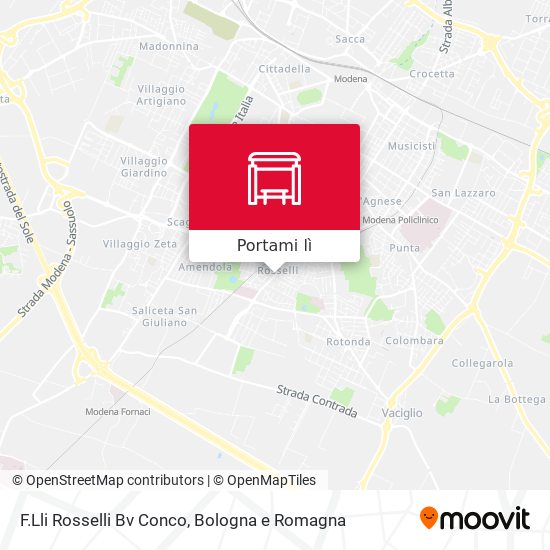 Mappa F.Lli Rosselli Bv Conco