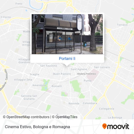 Mappa Cinema Estivo