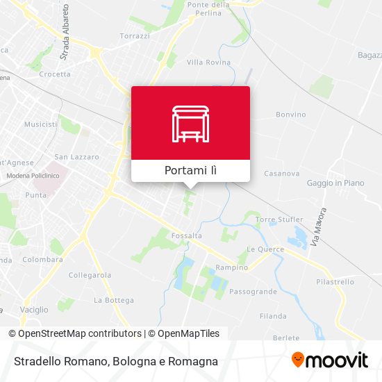 Mappa Stradello Romano
