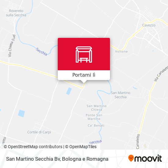 Mappa San Martino Secchia Bv