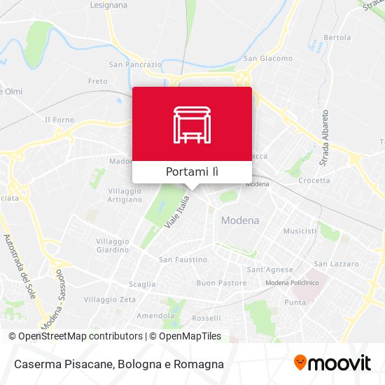 Mappa Caserma Pisacane