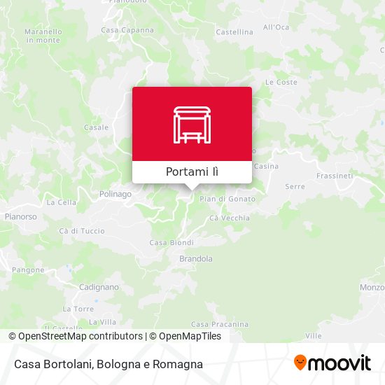 Mappa Casa Bortolani