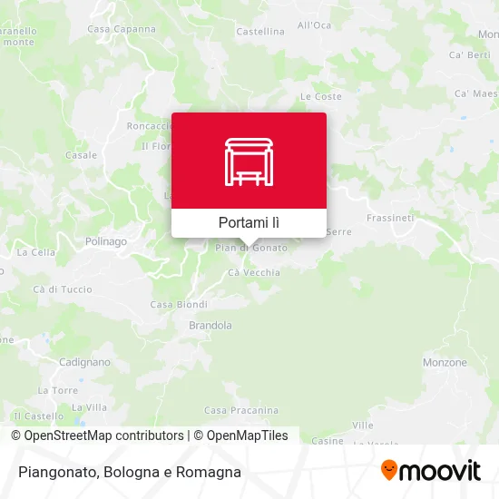 Mappa Piangonato