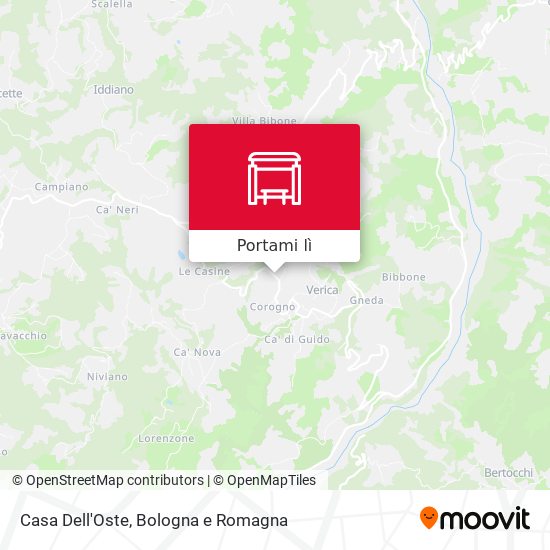 Mappa Casa Dell'Oste