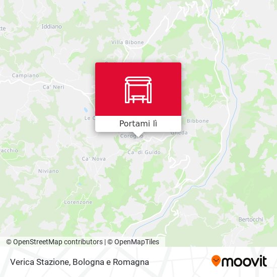 Mappa Verica Stazione