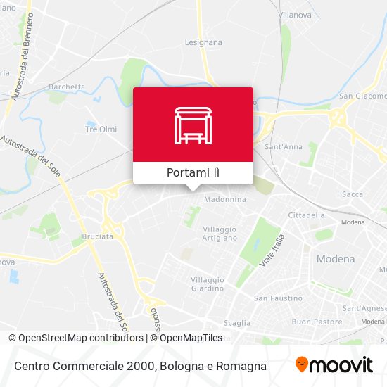 Mappa Centro Commerciale 2000