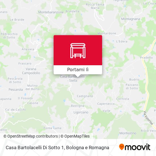 Mappa Casa Bartolacelli Di Sotto 1