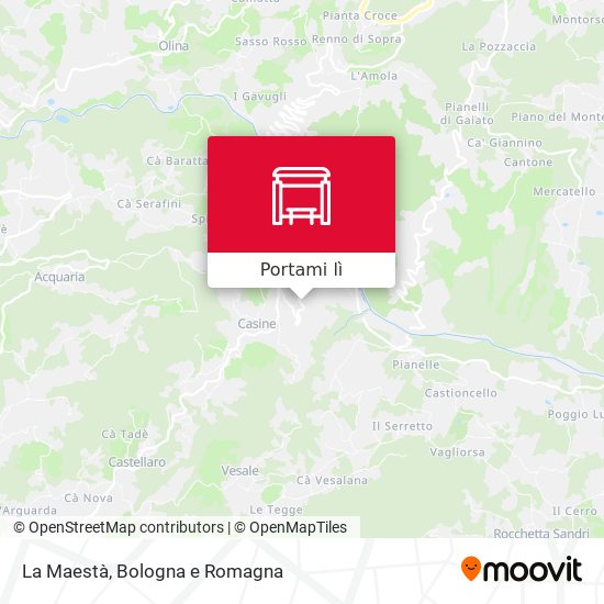 Mappa La Maestà