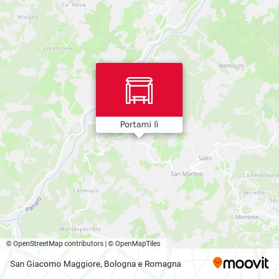 Mappa San Giacomo Maggiore