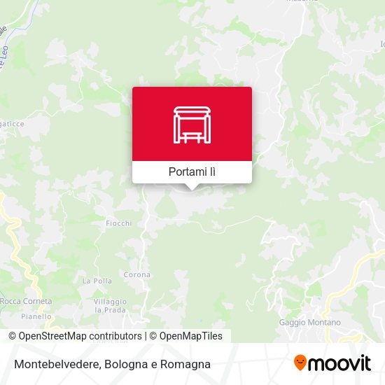 Mappa Montebelvedere